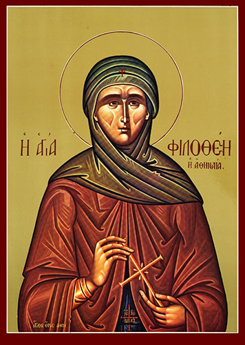 Philothei the Righteous Martyr of Athens - Greek Orthodox Patriarchate ...